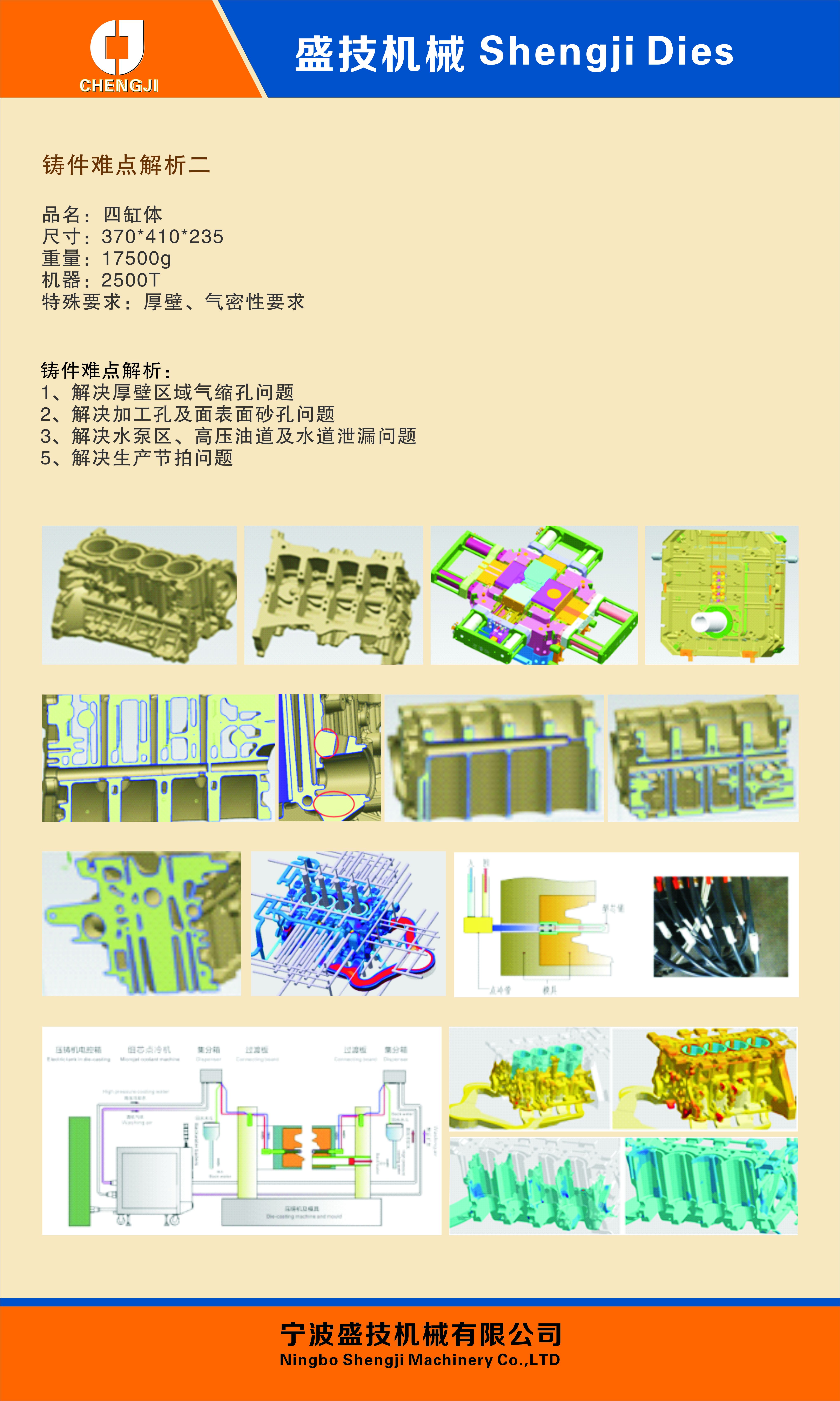 二、四缸體難點(diǎn)解析